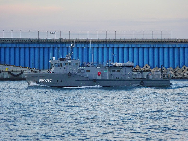 Diving Boat RVK-767, Black Sea Fleet