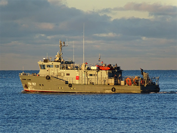 Diving Boat RVK-767, Black Sea Fleet