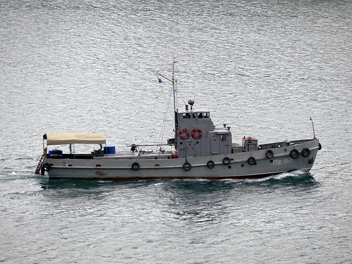 Diving Boat RVK-860, Black Sea Fleet