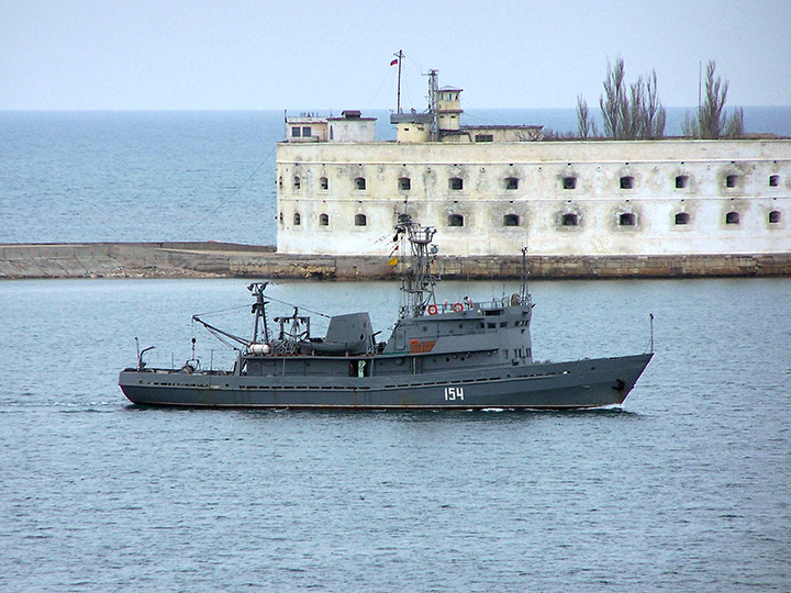 Водолазное морское судно "ВМ-154" Черноморского Флота