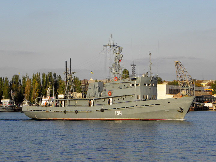 Водолазное морское судно "ВМ-154" ЧФ РФ