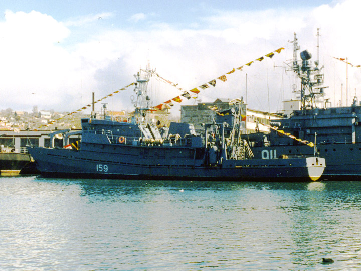 Водолазное морское судно "ВМ-159" Черноморского флота