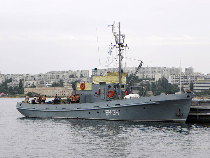 Водолазное морское судно "ВМ-34" Черноморского Флота