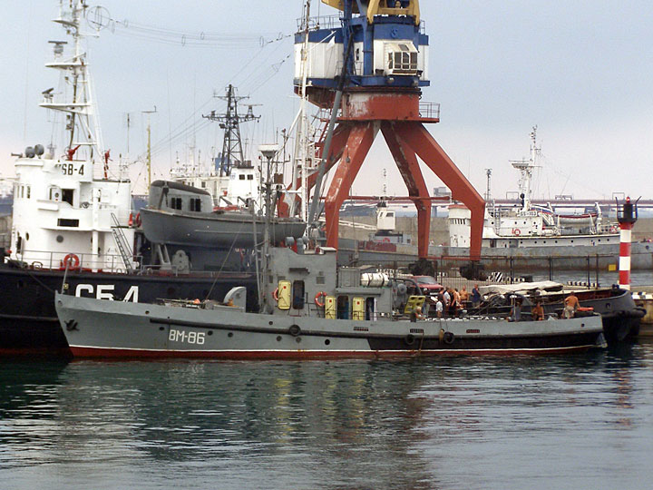 Водолазное морское судно "ВМ-86", Новороссийск