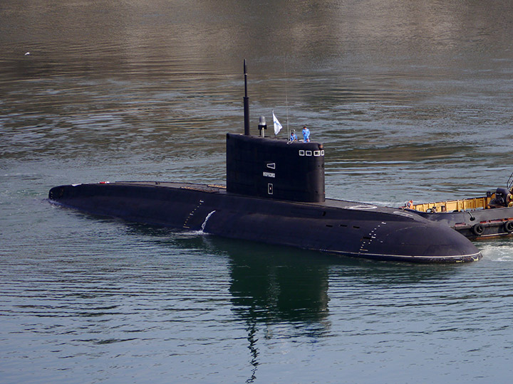 Подводная лодка Б-261 "Новороссийск" Черноморского Флота