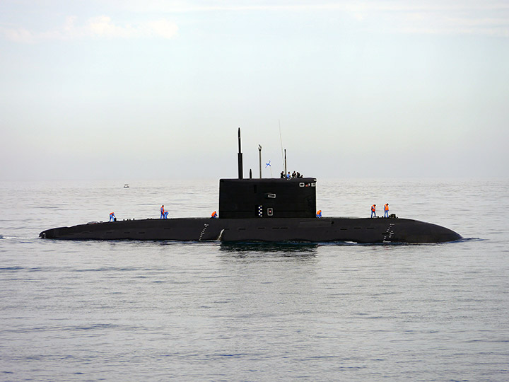 Подводная лодка "Краснодар" Черноморского флота России