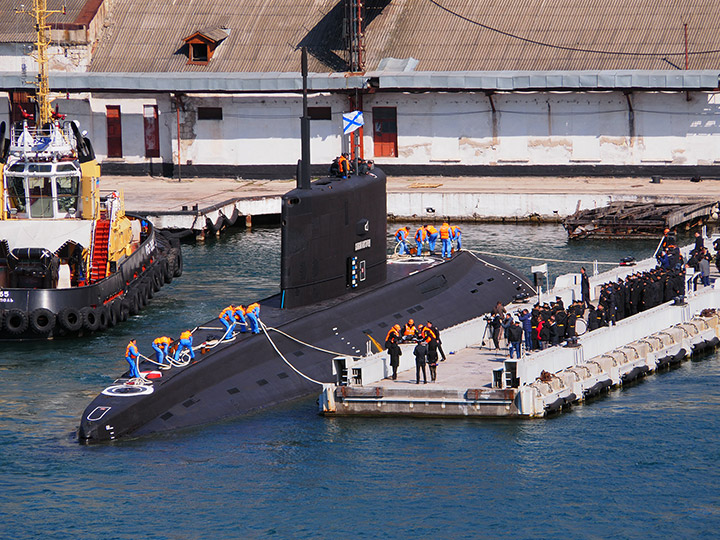 Submarine B-268 Veliky Novgorod, Black Sea Fleet