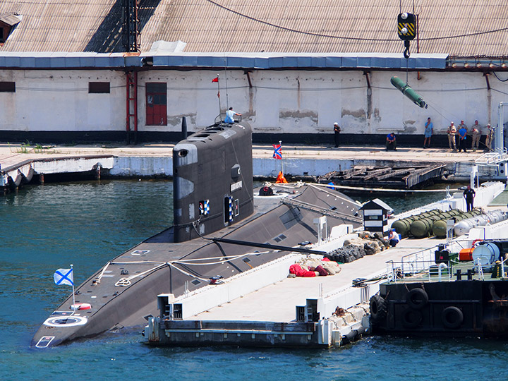 Submarine B-268 Veliky Novgorod, Black Sea Fleet