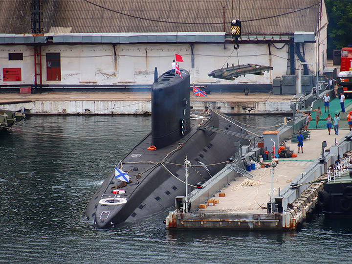 Submarine Veliky Novgorod, Sevastopol, Crimea