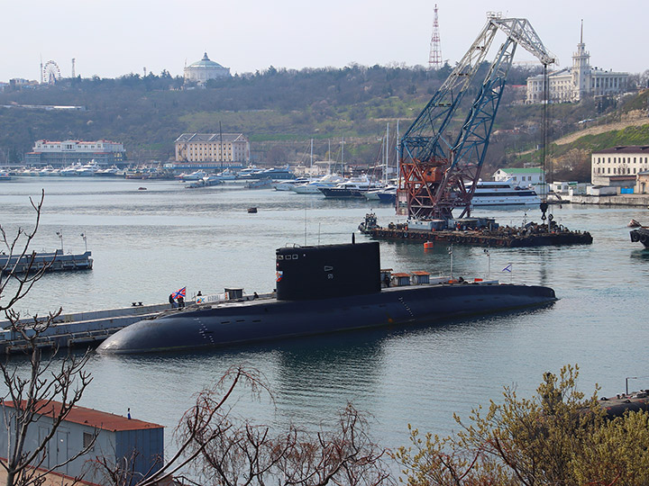 Kolpino submarine, Southern bay, Sevastopol