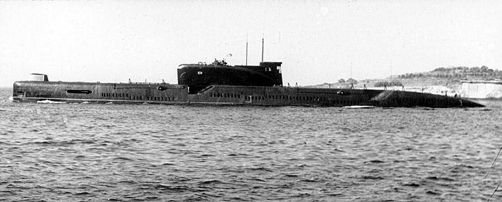 Submarine B-318 of the Black Sea Fleet