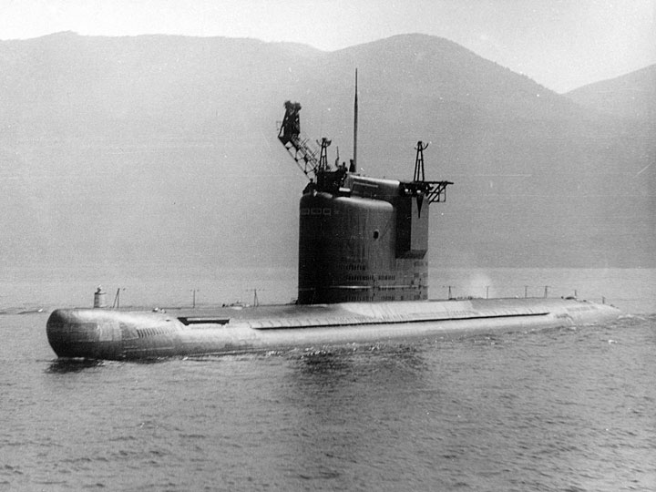 Опытовая подводная лодка "БС-153" Черноморского флота