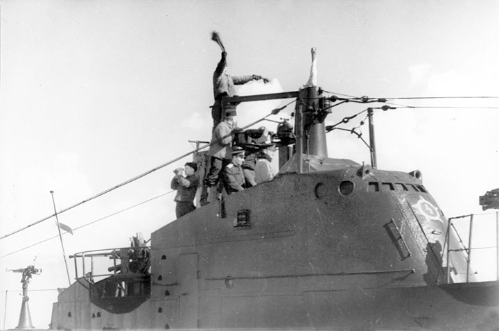 Рубка подводной лодки "Щ-215" Черноморского флота