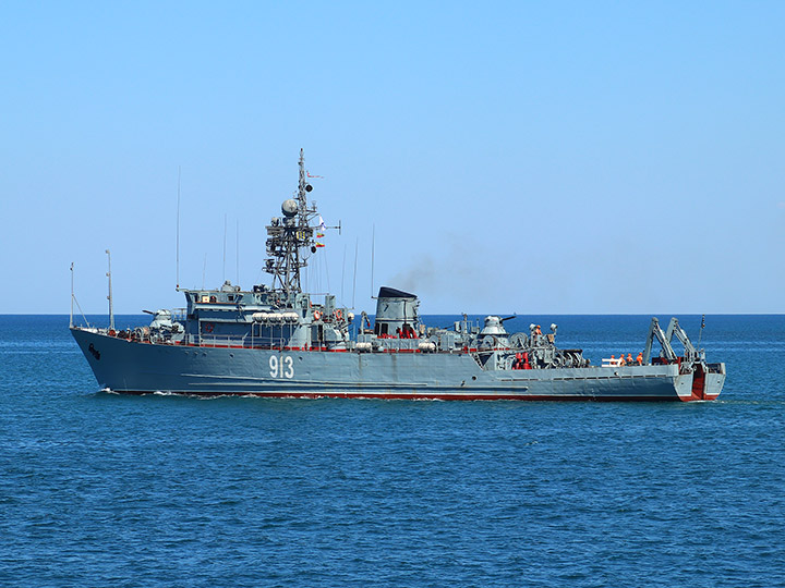 Seagoing Minesweeper Kovrovets, Black Sea Fleet