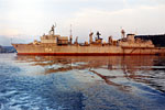 Корабль комплексного снабжения "Березина" Черноморского Флота