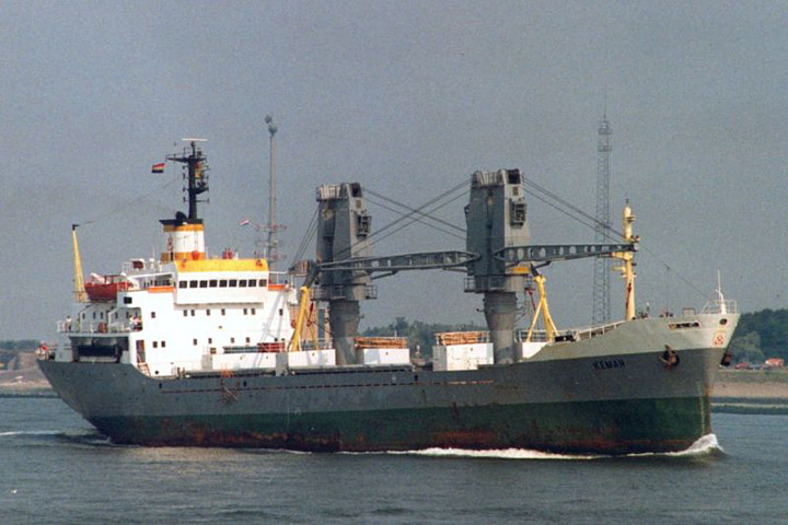 Транспортное судно "Kemah" - будущий военный транспорт "Двиница-50" Черноморского флота