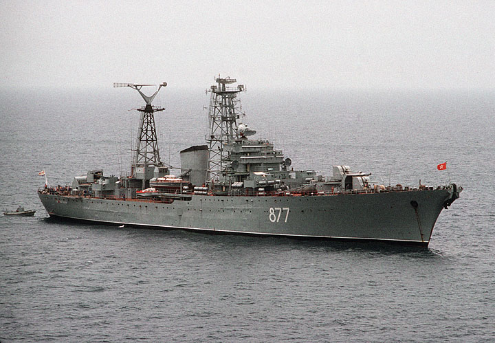 Плавучая база подводных лодок "Магомед Гаджиев" на боевой службе