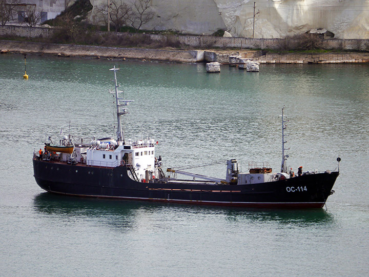 Trials ship OS-114, Black Sea Fleet