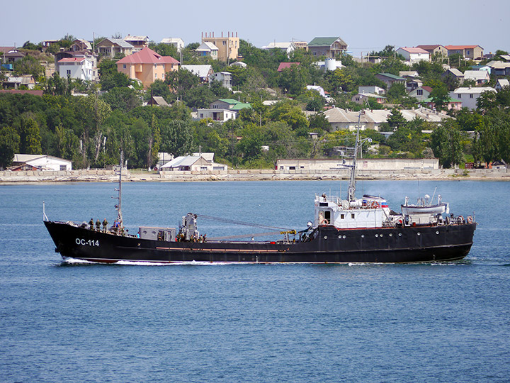 Trials ship OS-114, Black Sea Fleet