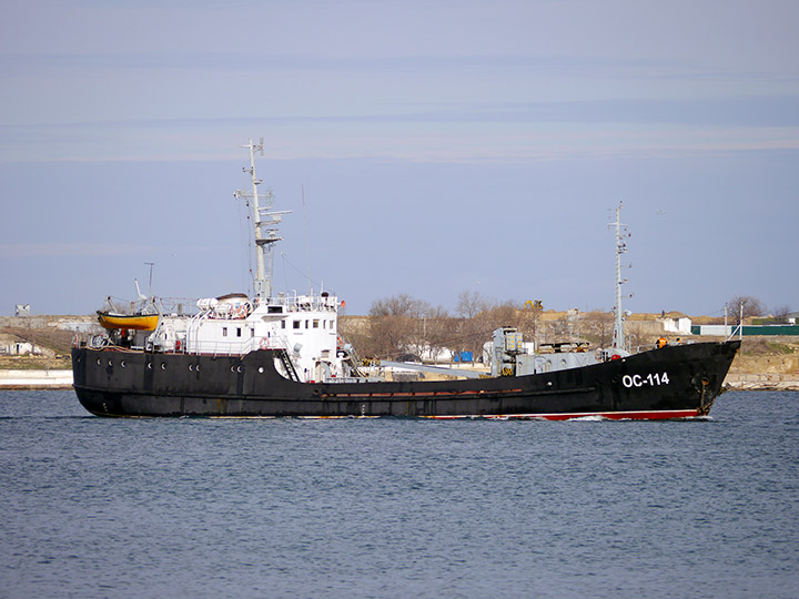 Trials ship OS-114, Black Sea Fleet