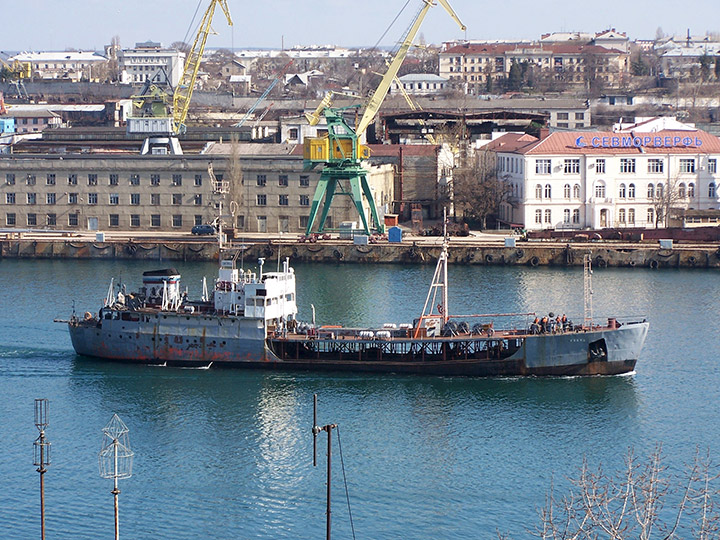Малый морской танкер "Сейма" Черноморского Флота