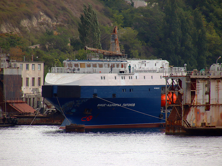 Small Seagoing Tanker Vice-admiral Paromov, Black Sea Fleet