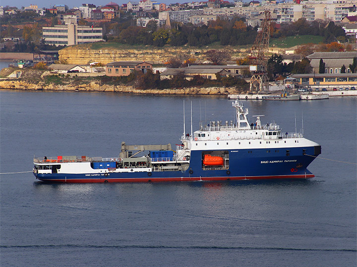 Small Seagoing Tanker Vice-admiral Paromov, Black Sea Fleet