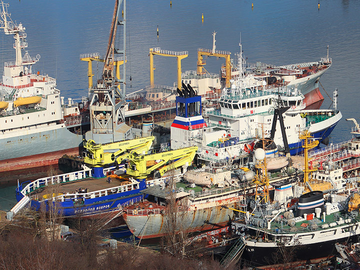 Logistics Support Vessel Vsevolod Bobrov, Black Sea Fleet